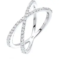 Elli Bague argent / transparent