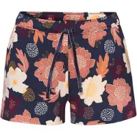 Vivance Pantalon de pyjama 'Dreams' bleu marine / jaune pastel / orange / violet rouge