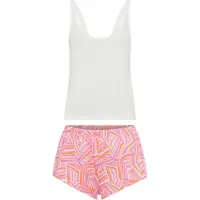 LASCANA Shorty orange / rose / blanc