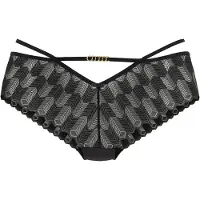 LASCANA Culotte or / noir