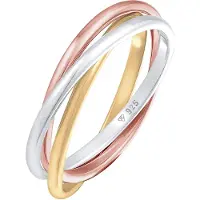 Elli Bague 'Trio' or / or rose / argent