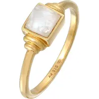 Elli PREMIUM Bague or / blanc