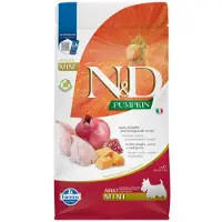 Farmina N&amp;D Pumpkin Dog Adult mini Quail, pumpkin, pomegranate - caille, citrouille &amp; pomme grenade pour chiens de petites races - 2 kg