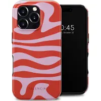 Selencia Coque arrière Vivid avec MagSafe pour Apple iPhone 16 Pro - Dream Swirl Pink