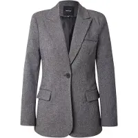 Vero Moda Blazer 'VMANNI' noir chiné