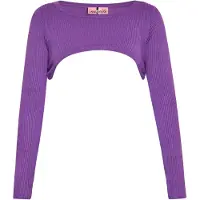 Nascita Tops en tricot violet