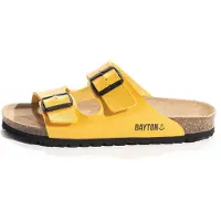 Bayton Pantoufle 'Tracy' jaune / noir