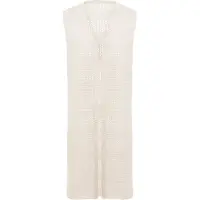 CARNEA Cardigan blanc cassé