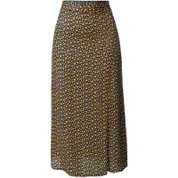 Bizance Paris Jupe 'JADE' jaune / noir / blanc cassé