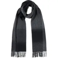 CASH-MERE.CH Écharpe anthracite / gris foncé
