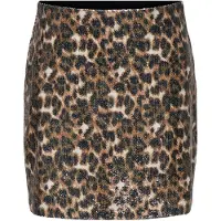 ONLY Jupe beige / marron / noir