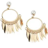 SOHI Boucles d'oreilles 'Babe' or
