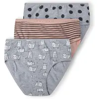 MINOTI Sous-vêtements gris / corail / noir / blanc
