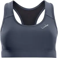 Winshape Soutien-gorge de sport 'SB102C' anthracite / blanc