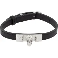 Philipp Plein Bracelet noir / argent