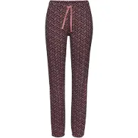 Vivance Pantalon de pyjama 'Dreams' rose / noir