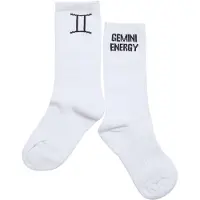 DEF Chaussettes 'Zodiac' noir / blanc