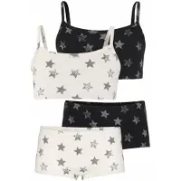 Arizona Ensemble de linge crème / noir