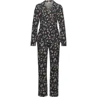 s.Oliver Pyjama mélange de couleurs / noir