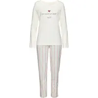 Vivance Pyjama bleu clair / rose ancienne / blanc