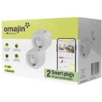 Smart Connecteur intermédiaire intelligent Omajin - Lot de 2 - (DE) - blanc