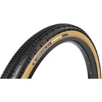 Panaracer Pneu Gravel Gravelking SK+, tubeless, 650b x 48, couleur or. Pneu Gravel 650B x 48, couleur or