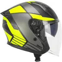 Ska-p 1mha Jedi Sport Open Face Helmet Jaune,Noir L