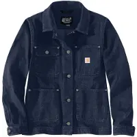 Carhartt Rugged Flex Relaxed Fit Denim Jacket Bleu XS Femme