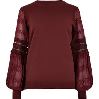 Apricot Chemisier bordeaux
