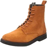 FREUDE Bottines à lacets 'Bonnie' cognac