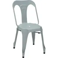 Parisot Lot de 2 chaises Industry - gris
