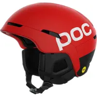 POC - Casque de ski/snowboard - Obex BC MIPS Prismane Red Matt - Taille 55-58 cm - Rouge