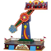 Lemax CARROUSEL DU SHOOTING STAR COD 54918 VILLAGE DE NOËL DU NORD NATIVITY