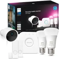 Philips Hue Secure Kit de Démarrage - White and Color - E27