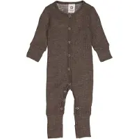 Müsli Barboteuse / body marron chiné
