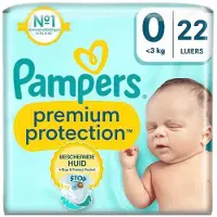 Pampers Premium-Protection Couches Taille 0 (-3kg)