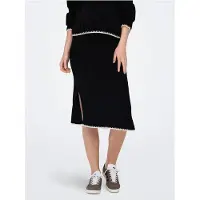 ONLY Maternity Jupe 'OLMChick' beige / noir