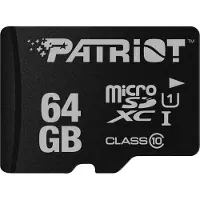 Patriot Carte mémoire PSF64GMDC10 64 Go MicroSDXC UHS-I Classe 10