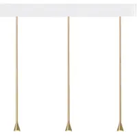 Trizo21 Austere D1 3 RF75 Suspension Brass | White | 1-10V|Push