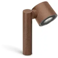 Lombardo Clic Garden Borne Integrated LED | 4000 K | Corten IP65 Ampoule Incluse