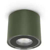 Lombardo Clic Top Lampe de Plafond Extérieure Integrated LED | 2700 K | Green IP65 Ampoule Incluse