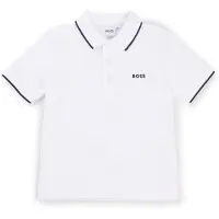 BOSS Polo - Blanc - - 6 ans (116) - Polo