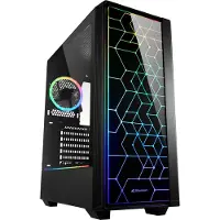 Sharkoon Lit 100 Pc Tower Case With Window Noir