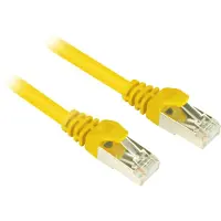 Sharkoon Kabel RJ45 CAT.6 SFTP 1,5m gelb