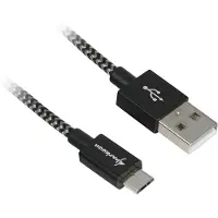 Sharkoon USB 2.0 A-B black grey 2. - Digital/Daten - Strom/Netzteil