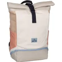 Johnny Urban Sac à dos 'Allen Medium' sable / bleu clair / rose / blanc