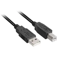 Sharkoon 4044951015276 Câble Usb 3 M Usb 2.0 Usb A Usb B Noir
