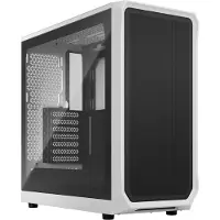 Fractal Design Geh Focus 2 White TG Clear Tint - ATX - Micro/Mini/Flex-ATX