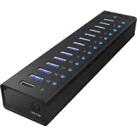 Icy Box Hub USB 3.0 - 13 ports -