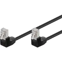 Goobay 96080 câble de réseau Noir 3 m Cat5e F/UTP (FTP)